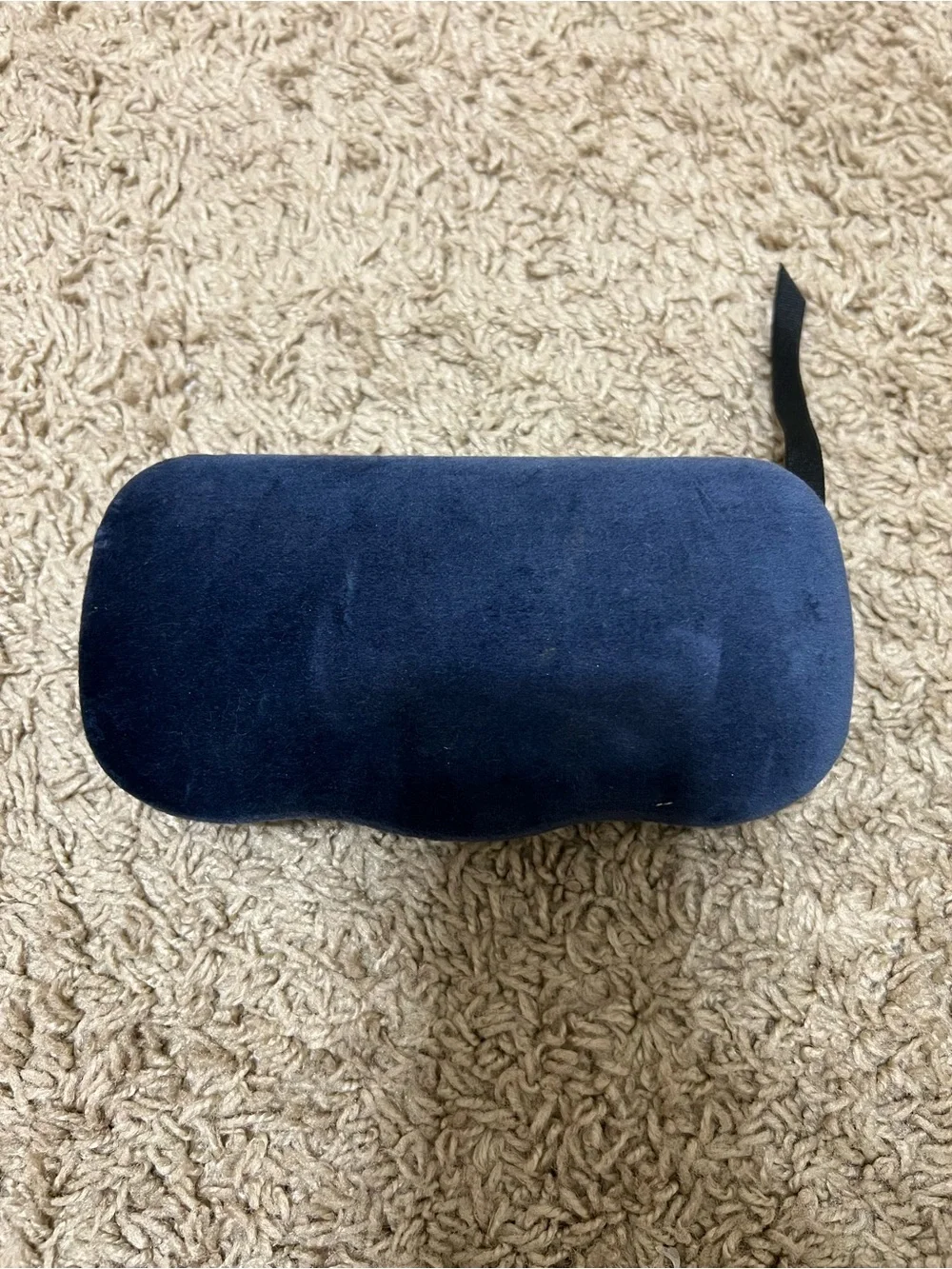 Gucci Navy Blue Velvet Eyewear Case